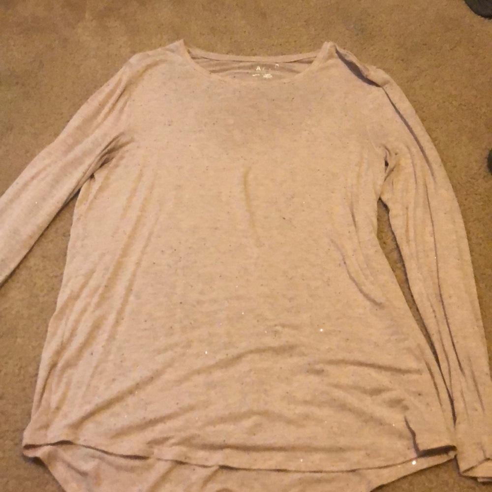 Glittery pink t shirt